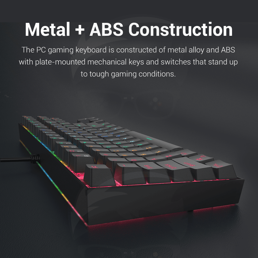 Redragon KUMARA K552 RGB Wired Gaming Keyboard - Black Redragon KUMARA K552 RGB Wired Gaming Keyboard - Black